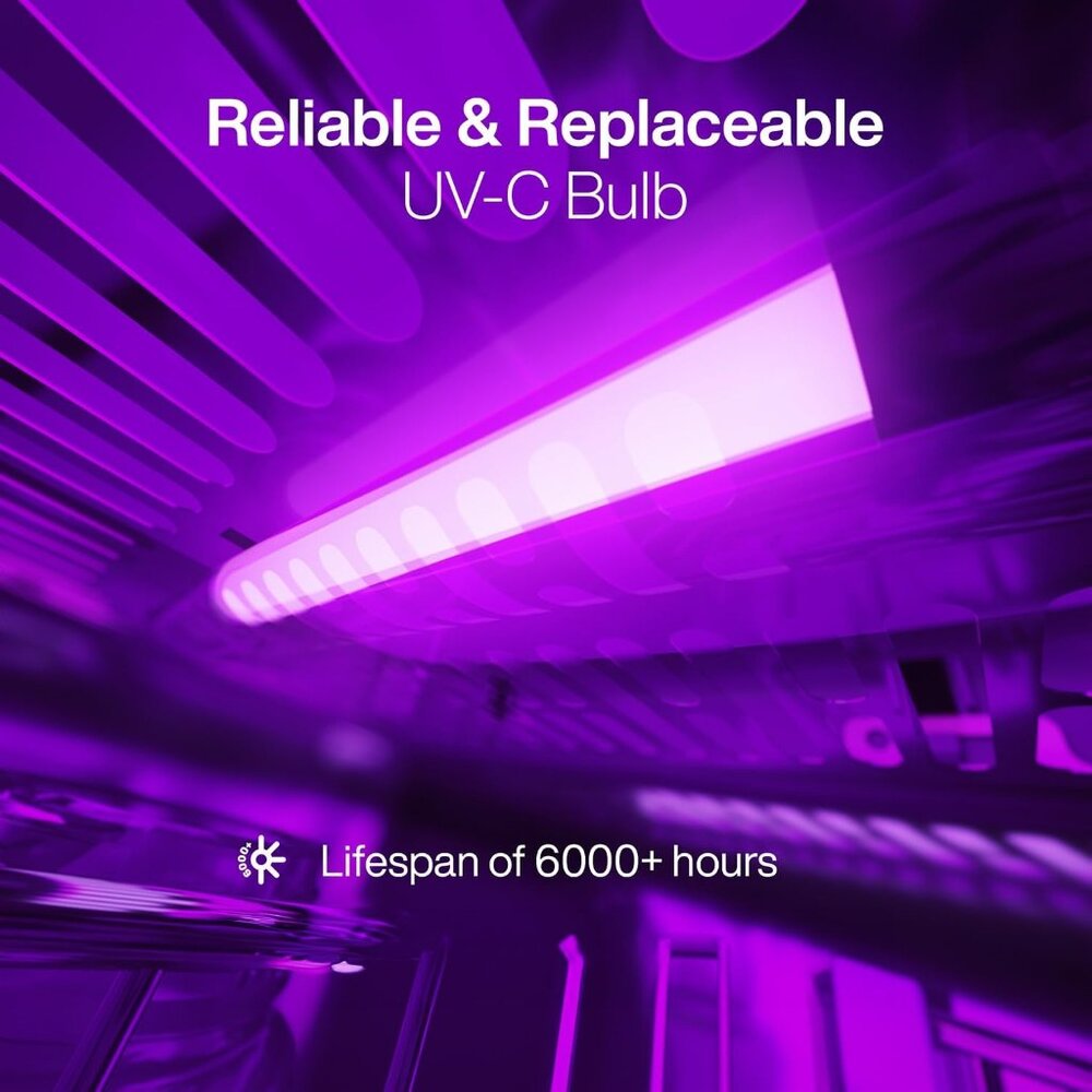 UV Light Sanitizer, UV Box Sanitizer, Conveniently Sanitizes in Minutes, Large C - Picture 6 of 8